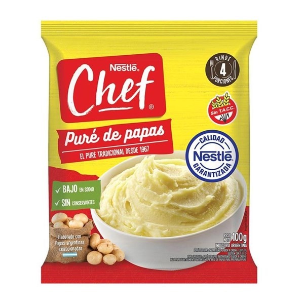 Pure de Papas Chef 100 gr. #1