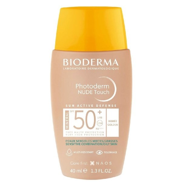 Bioderma Photoderm Nude Touch Mineral Spf50+ Golden 40 ml #1