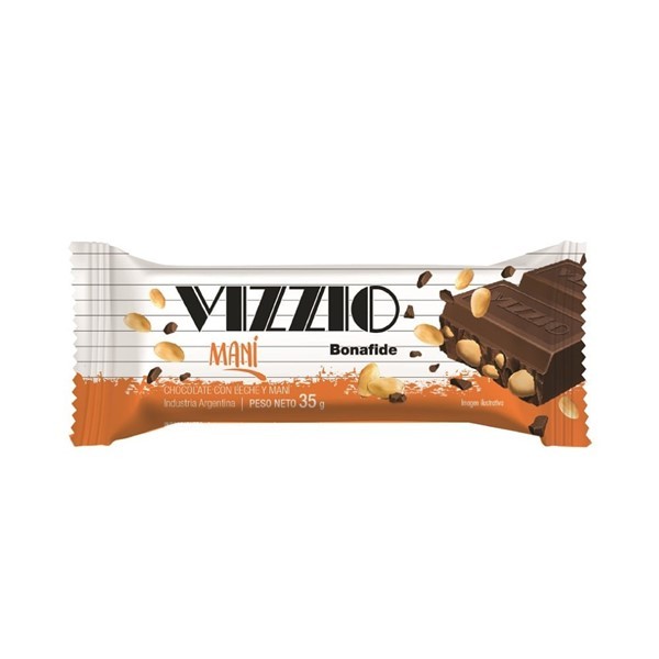 Chocolate Con Maní Vizzio x 35 g #1