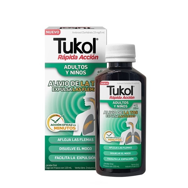 Genomma Jarabe Tukol Rapida Acción x 120 ml #1