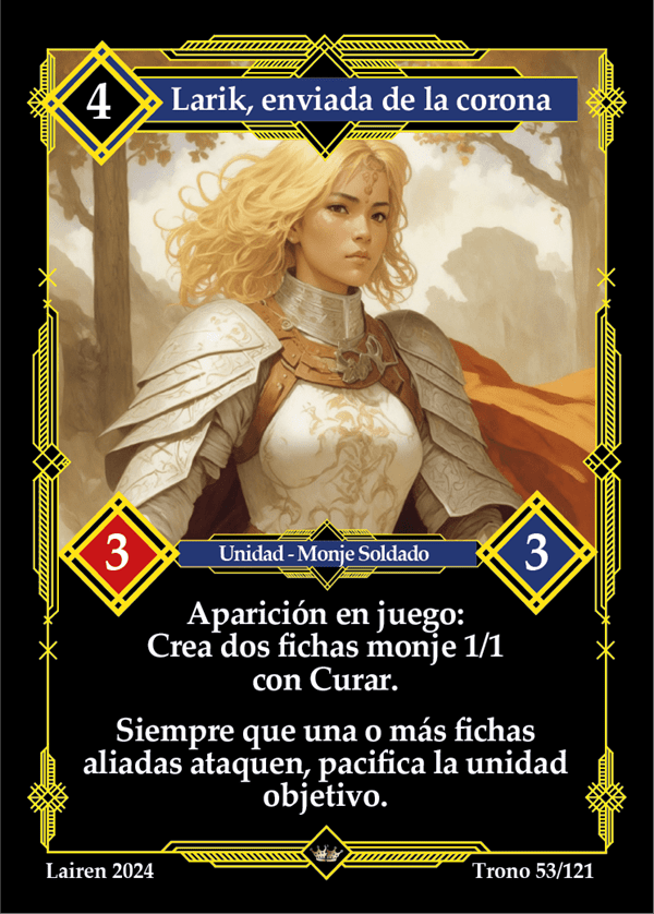 053 Larik, Enviada De La Corona 1ra Edicion - Coste 4 #1