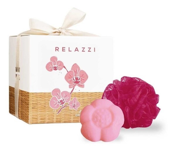 Relazzi Box Tranquilidad Orquidea Imperial Jabon + Esponja #1