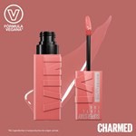 Labial Líquido SuperStay Vinyl Ink Tono Charmed Maybelline #6