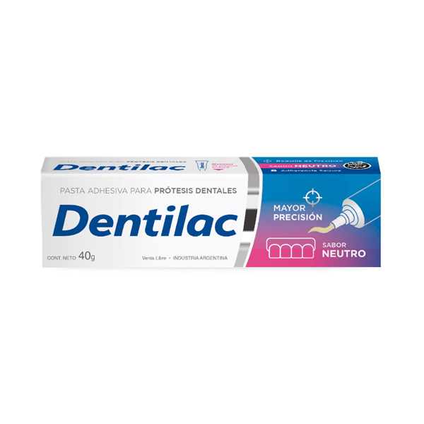 Dentilac Pasta Adhesiva (Sabor Neutro) 40 gr #1