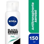 Nivea Antitranspirante Femenino  black & White Invisible Fresh Spray 150 ml #3