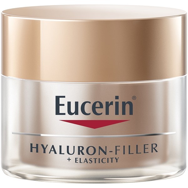 Eucerin Crema Antiedad de Noche Hyaluron-Filler + Elasticity Fps 15 50 ml