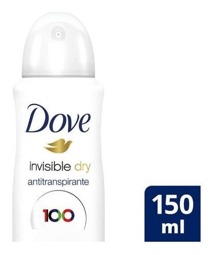 Dove Invisible Dry Antitranspirante Aero 150 ml