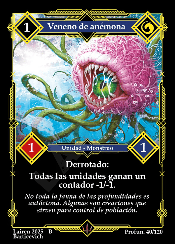 040 Veneno De Anemona - Coste 1