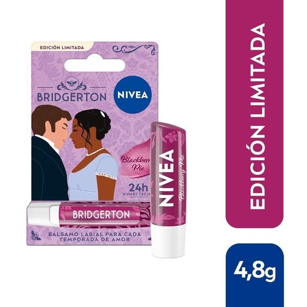 Bálsamo Labial Nivea Edición Limitada Bridgerton Blackberry Pie alt