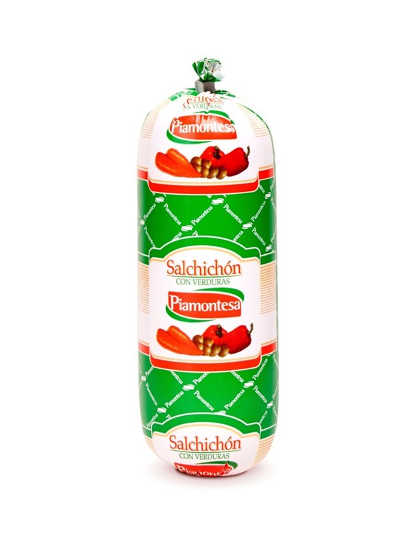 Salchichon Con Vegetales Piamontesa 300 Gr #1