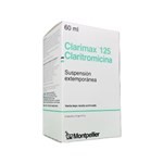 Montpellier Clarimax 125 Mg Claritromicina Suspensión x 60 ml #1