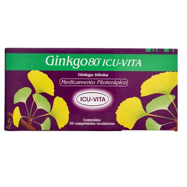 GINKGO 80 MG 20 COMP #1