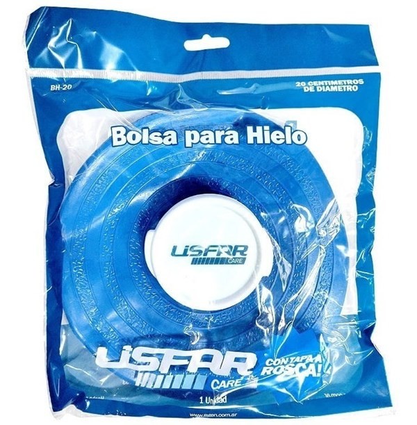 Lisfar Bolsa Para Hielo 20 cm de Diámetro Con Tapa Rosca 1U #1