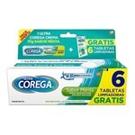 Corega Adhesivo Para Prótesis Dentales Ultra Crema Sabor Menta 70 gr #3