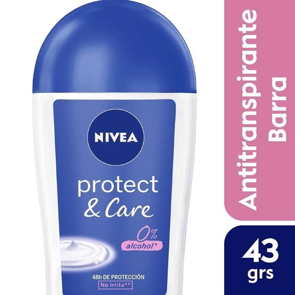Nivea Desodorante en Barra Protect & Care 43 gr alt