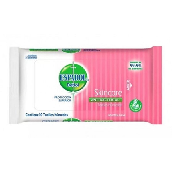 Espadol Toallas Antibacteriales Skincare (10 Unidades) #1