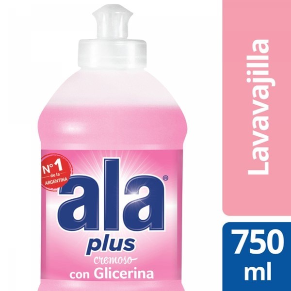 Ala Detergente Plus Cremoso Glicerina 750 ml