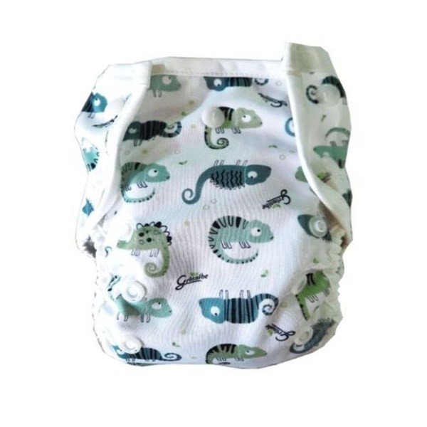 Pañal Ecológico Grinnibe Camaleón Estandar #1