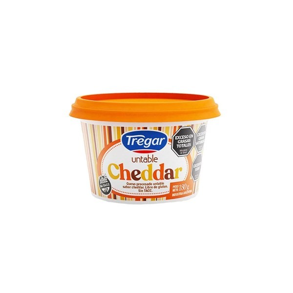 Queso Neufchatel Tregar Cheddar 180 G #1