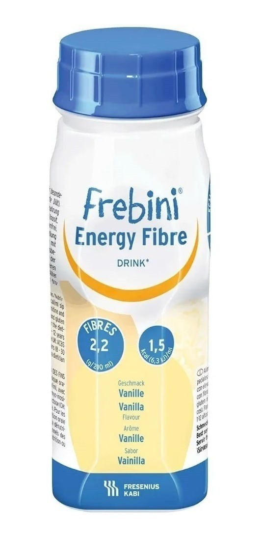 Fresbini Energy Fibre Drink Suplemento Bebible x 200 ml Vainilla #1