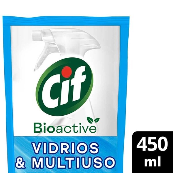 Limpiador Cif Vidrios Bioactive Dp 450 Ml