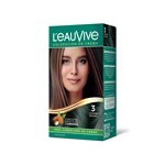 Color Permanente L'eauvive Kit N3 Castaño Oscuro 1 uni #1