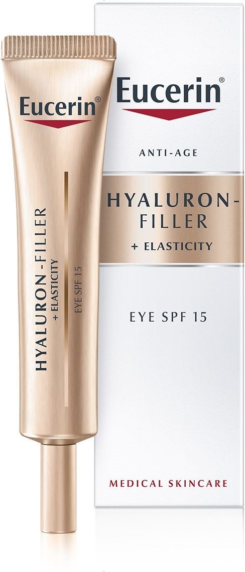Eucerin Contorno de Ojos Antiedad Hyaluron-Filler + Elasticity Fps 15 15 ml