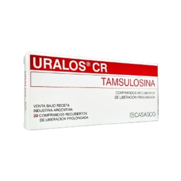 Casasco Uralos Cr 0,4 Mg Tamsulosina x 30 Comp