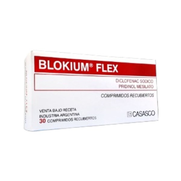 Casasco Blokium Flex Diclofenac + Pridinol x 30 Comp Recubiertos #1