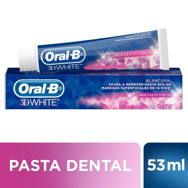 Oral B Crema Dental 3D White Brilliant Fresh 70 gr #1