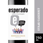 Vino Tinto Syrah Cabernet Esperado De Callia 750 Ml #1