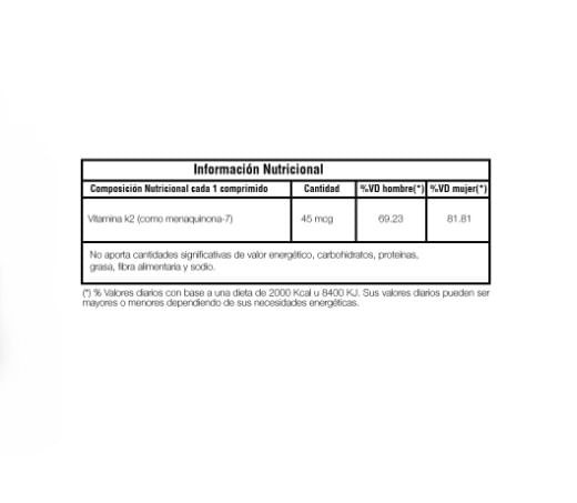 Cados Vitamina K2 30 comprimidos alt