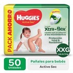 Huggies Active Sec Pañales Xxg Mas de 15 kg 50 Unidades #3