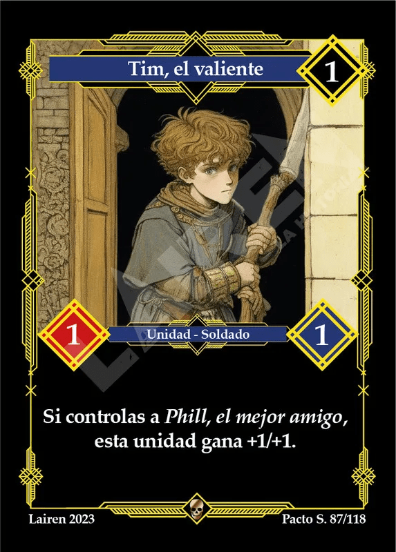 087 Tim, El Valiente 1ra Edicion - Coste 1 #1