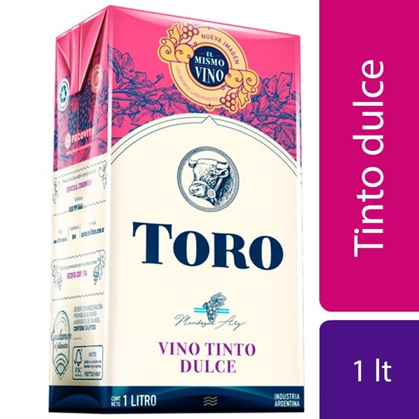 Vino Tinto Toro Dulce Brick 1 l. #1