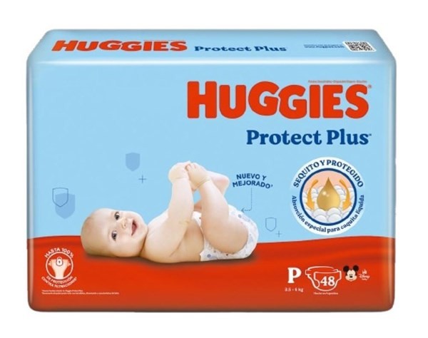 Huggies Pañal Protec Plus P ( 48 Unidades) #1