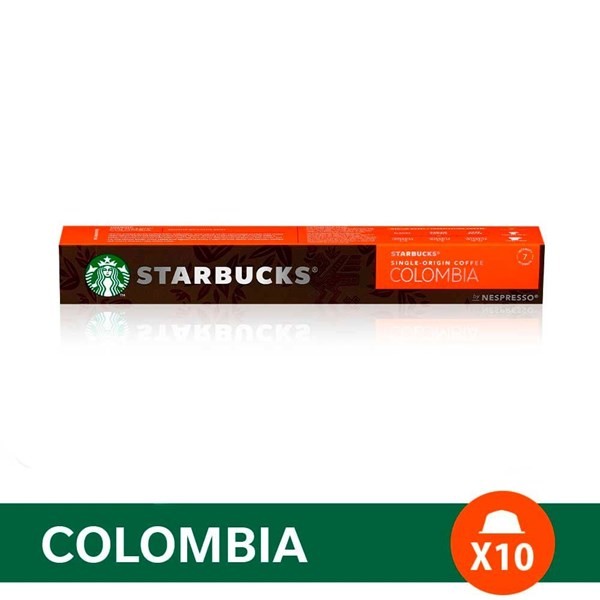 Capsulas Café Colombia Starbucks 57 gr