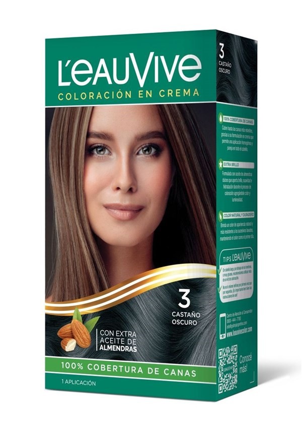 Leau Vive Kit Estuche N1 Color Rubio Oscuro #1