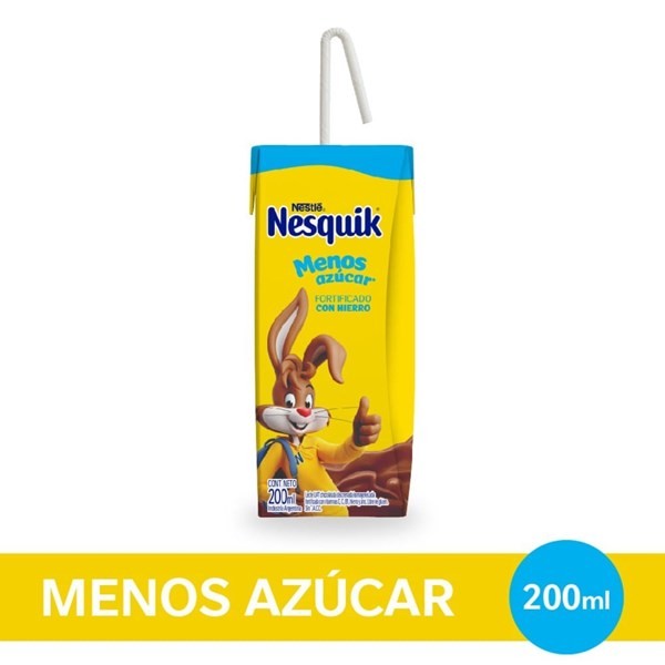 Nestle Nesquik Extra Cacao Chocolatada Listo para Tomar x 200 Ml. #1