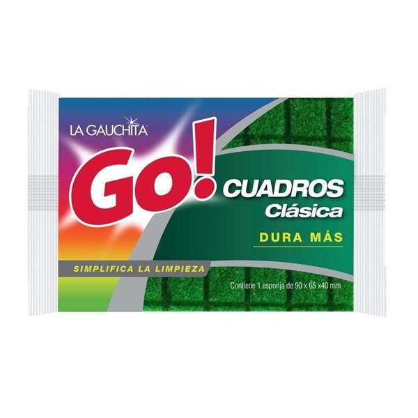 Esponja La Gauchita Go! Cuadros Clasica x 1 U