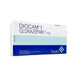 Gador Diocam 1 Mg Clonazepam x 30 Comp #1
