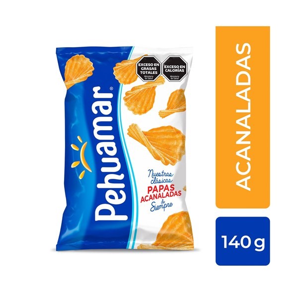 Papas Fritas Pehuamar Acanaladas 135 g. #1