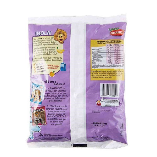 Chocoflakes Granix 240 Gr alt