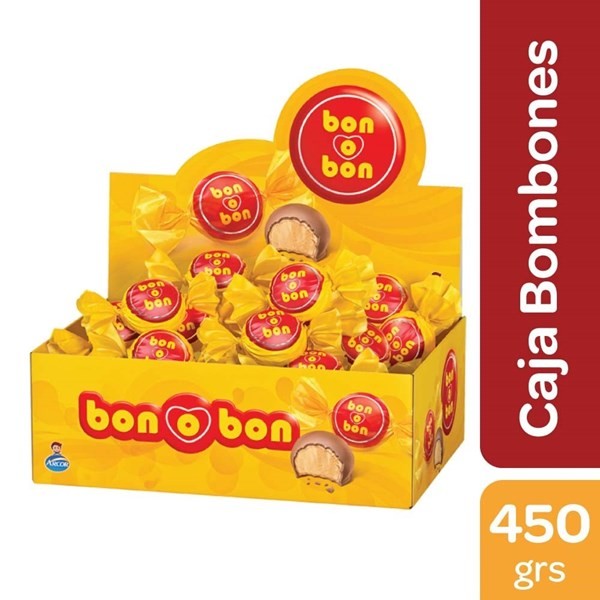 Caja Bombones Leche Bon O Bon 450 gr #1