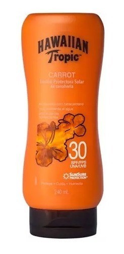 Hawaian Tropic Locion Bronceadora Zanahoria Fps 30 240 Ml alt