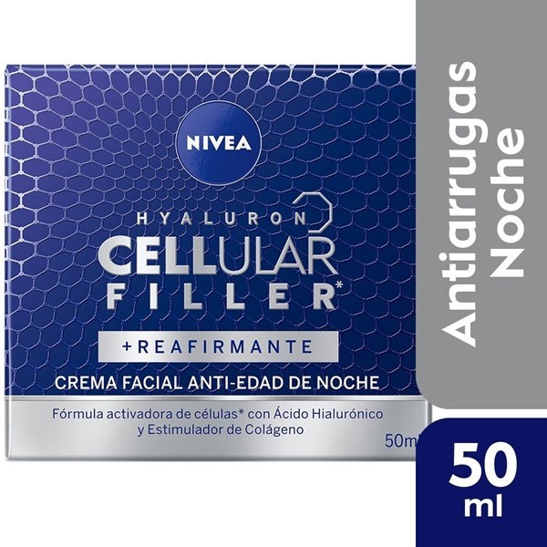 Nivea Crema Facial Hyaluron Cellular Filler Noche 50 Ml alt