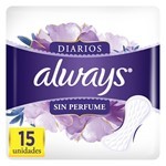 Always Protectores Diarios Sin Perfume (15 Unidades) #6
