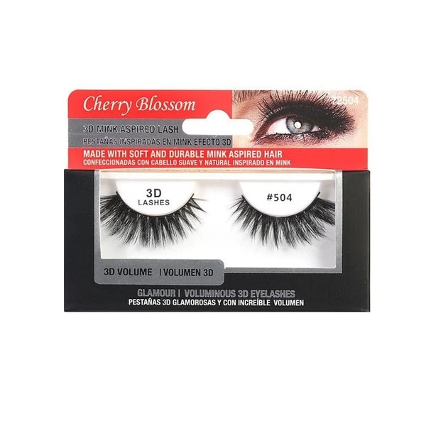 Cherry Blossom Pestañas Postizas 3D Silk #504