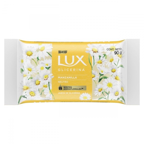 Lux Jabón de Glicerina en Barra Camomila 90 gr alt