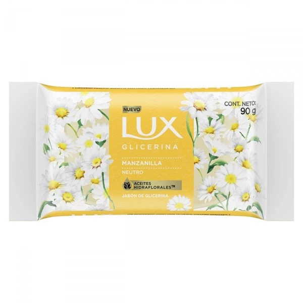 Lux Jabón de Glicerina en Barra Camomila 90 gr alt